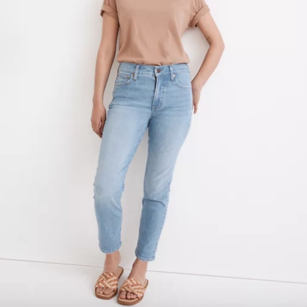 MADEWELL The Petite Perfect Vintage Jean in Alderton Wash {BB6}